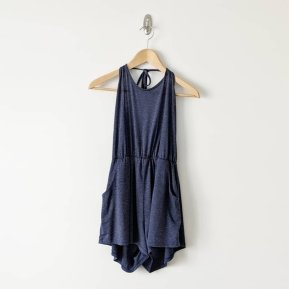 Lucky Brand Pants - Lucky Brand Halter Romper